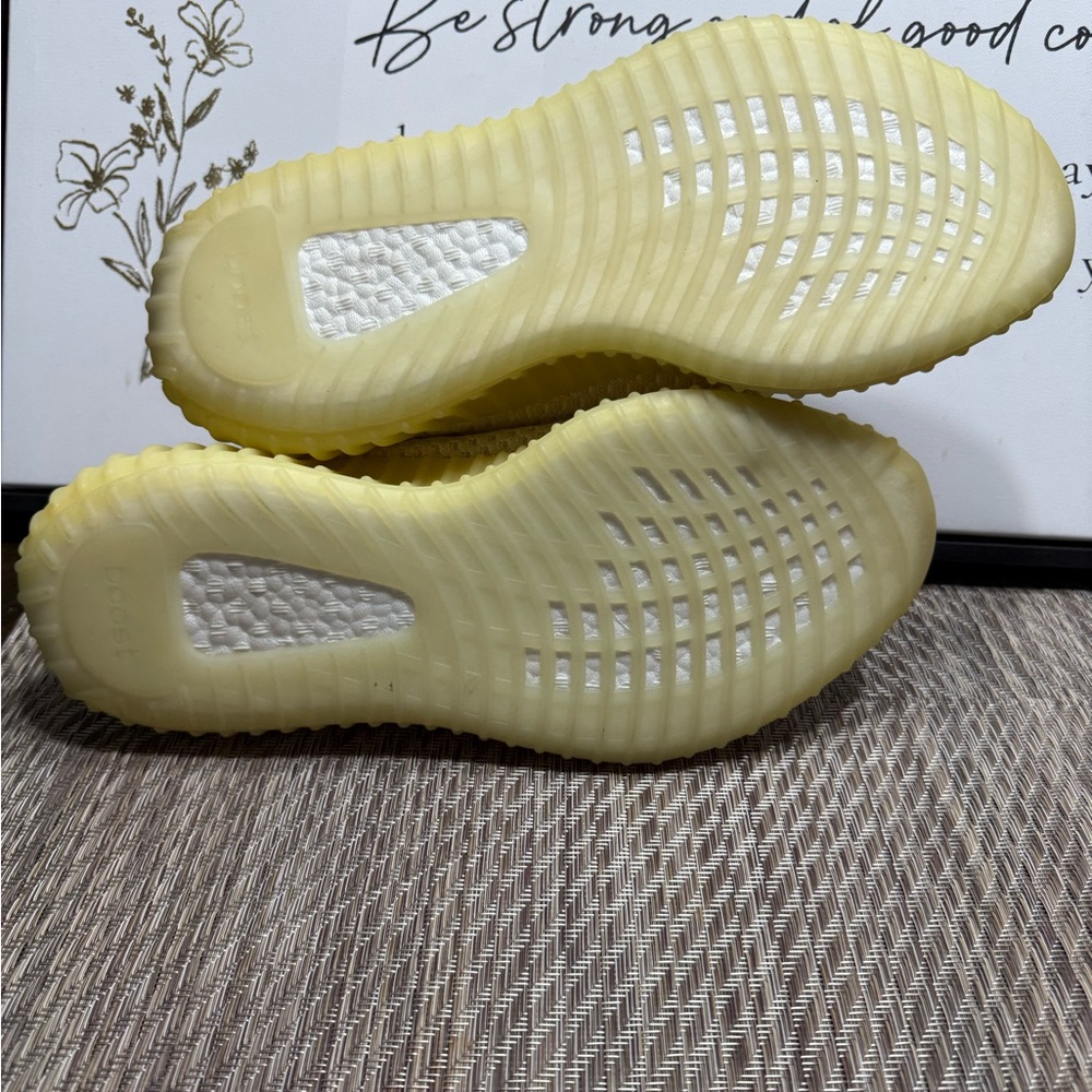 Adidas Yeezys Cream and Yellow Sneakers Men SZ 11.  Box9 - Picture 7 of 7